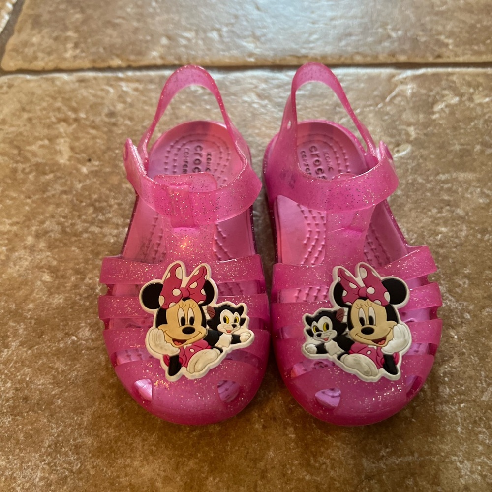 Custom Minnie Mouse Crocs